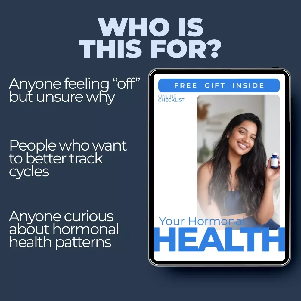 Your Hormonal Health Checklist – Digital Hormone Balance Tracker, Women’s Wellness Guide, Printable Self-Care Checklist, Body Awareness & Symptom Tracking Download