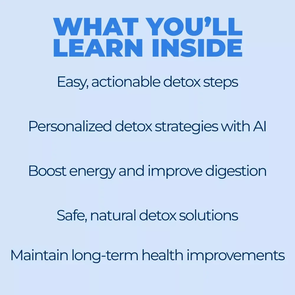 Detox That Works: The Ultimate Guide to a Healthier You – eBook Download for Natural Detox, Supplements, and Lifestyle Changes