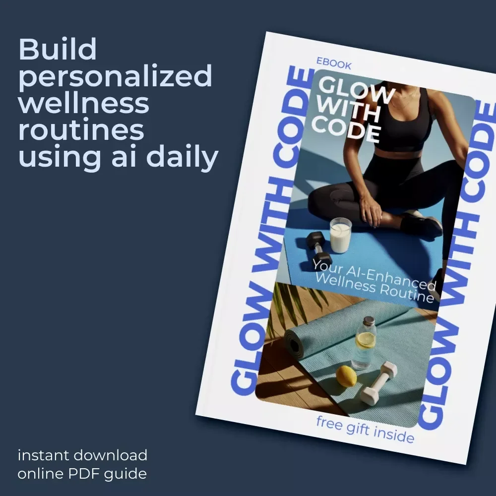 Glow with Code: Your AI-Enhanced Wellness Routine | Smart Self-Care Ebook with ai wellness routine suggestions for Mind, Body & Skin