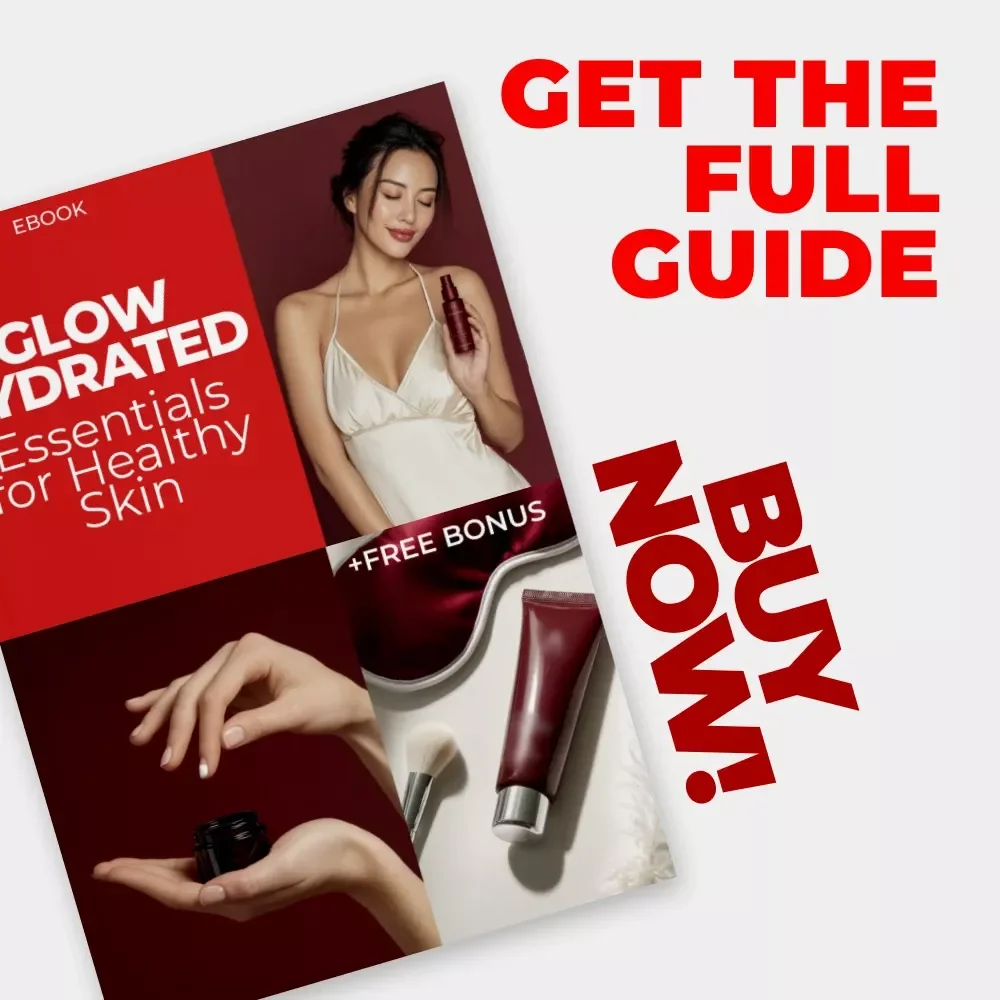Glow Hydrated: Essentials for Healthy Skin | Skin Essentials for Hydration eBook | Complete Skincare & Hydration Guide Digital Download