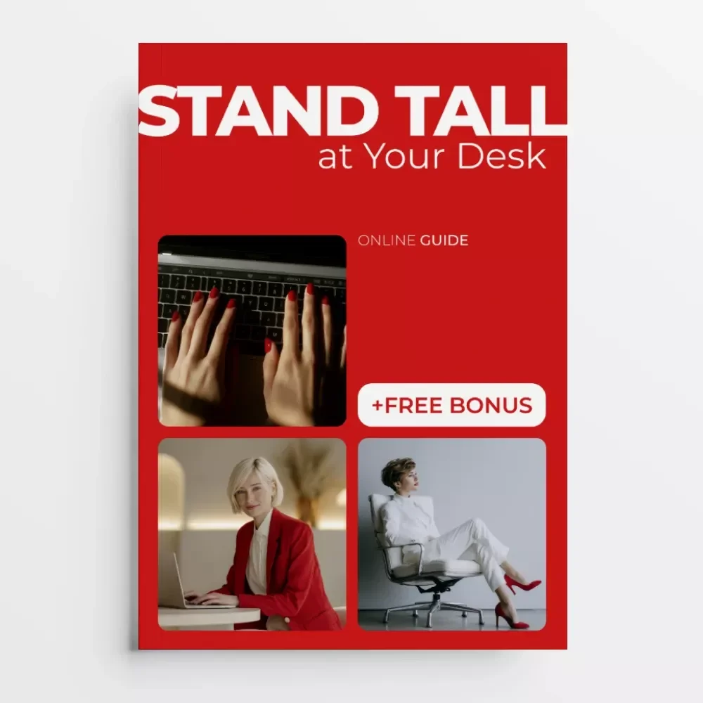 Stand Tall at Your Desk – Posture Routine for Desk Workers | Digital Guide for Better Alignment, Ergonomic Workspace & Daily Desk Stretches