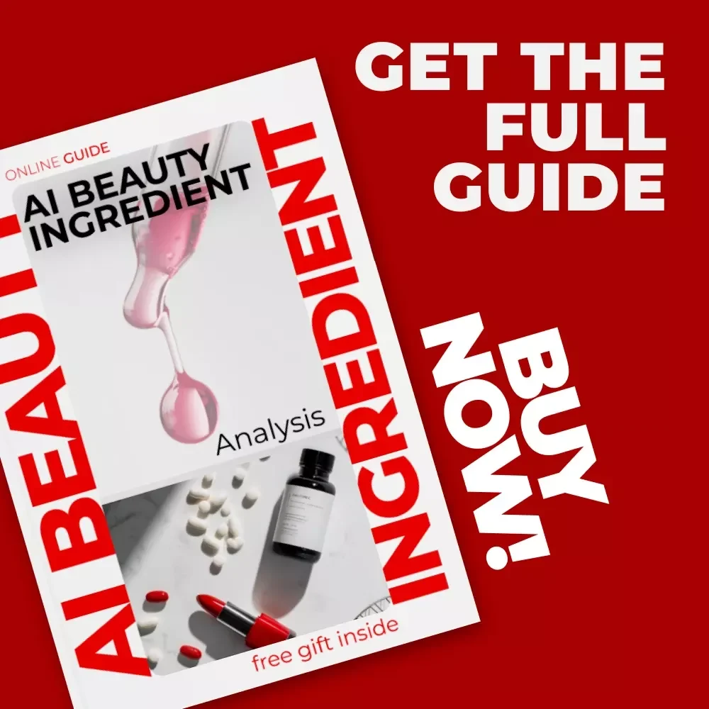AI Beauty Ingredient Analysis – Smart Skincare Guide for ai ingredient analysis, Ingredient Decoding, and AI-Powered Beauty Decisions