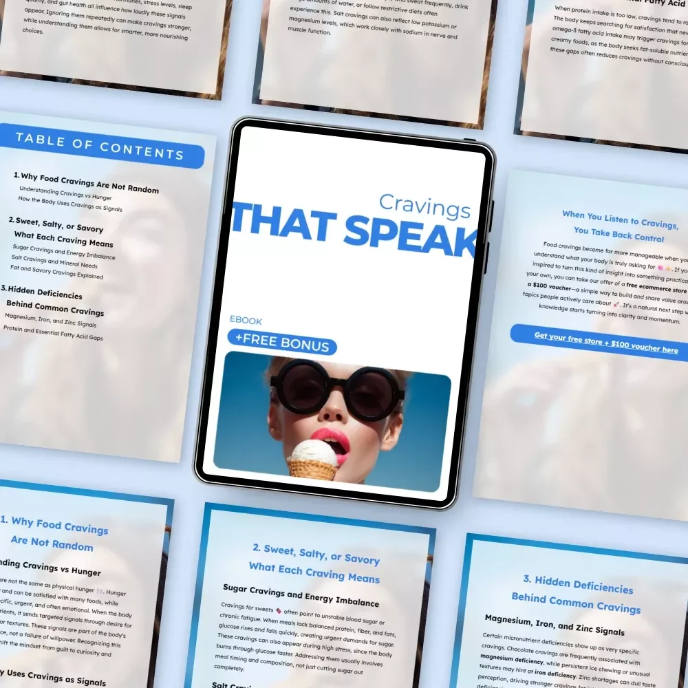 Cravings That Speak: A Practical eBook on Food Cravings Deficiency Signals, Understanding What Your Body Is Asking For