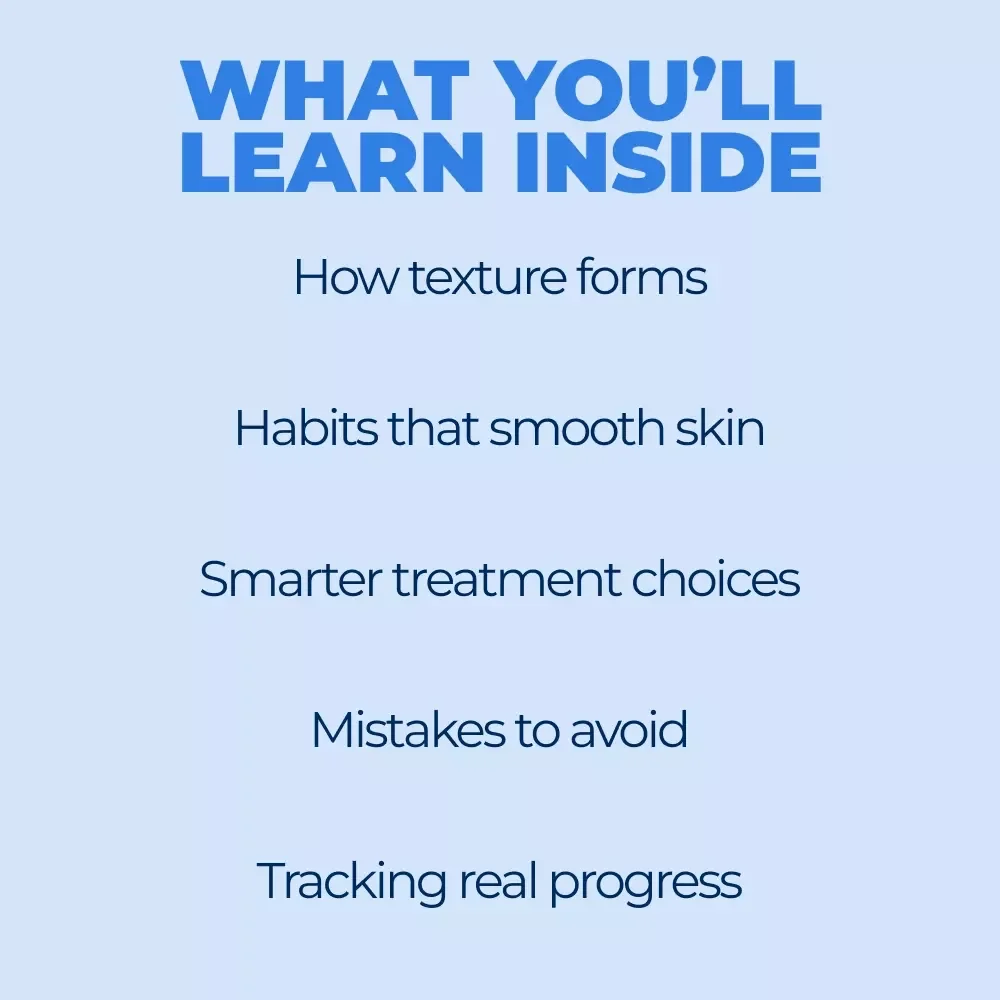 The Skin Texture Reset | Skincare for Improving Texture Guide, Smooth Skin Routine, Digital Skincare Download