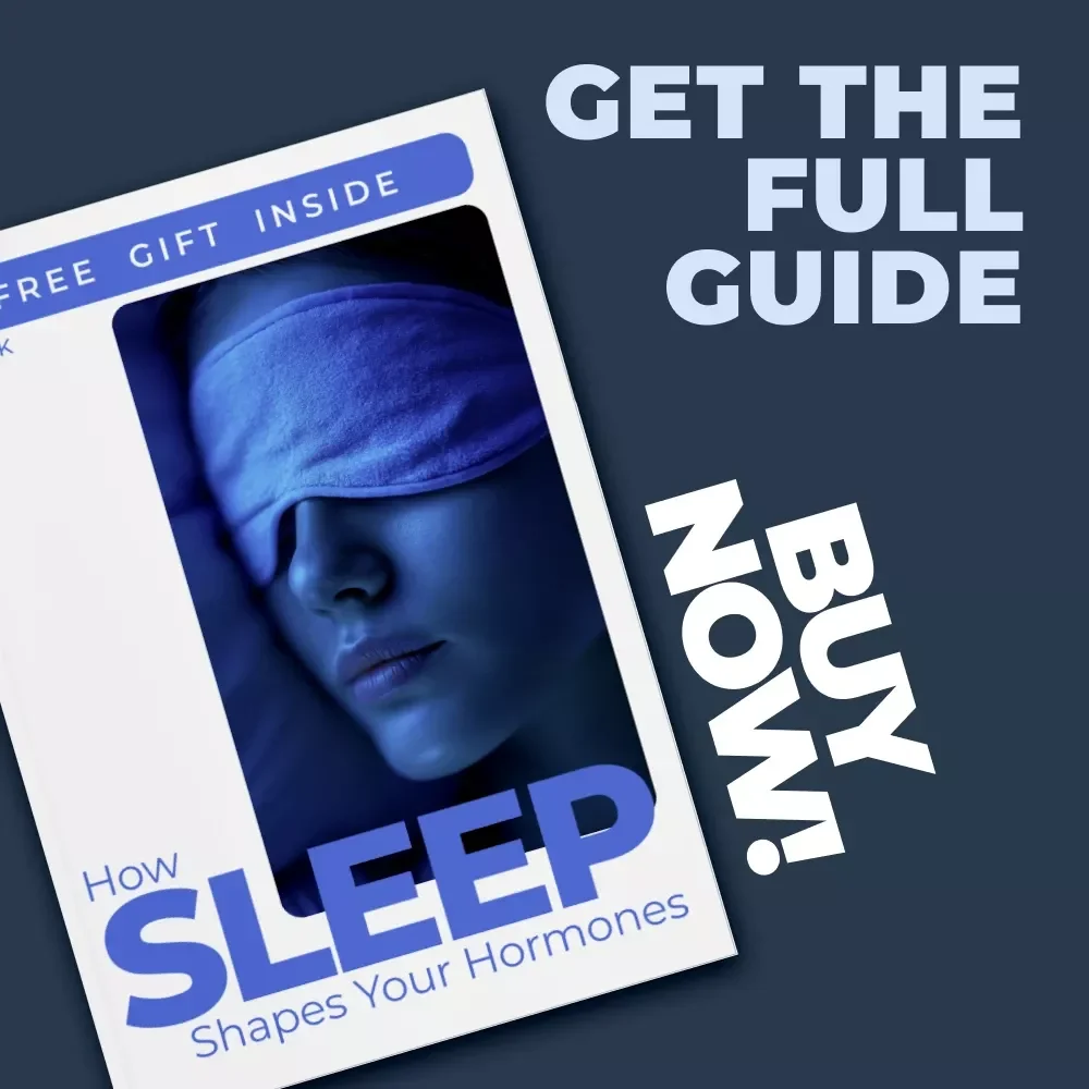 How Sleep Shapes Your Hormones – Science-Backed Ebook on Sleep and Hormone Control, Circadian Rhythm Health, Energy, Stress & Metabolic Balance