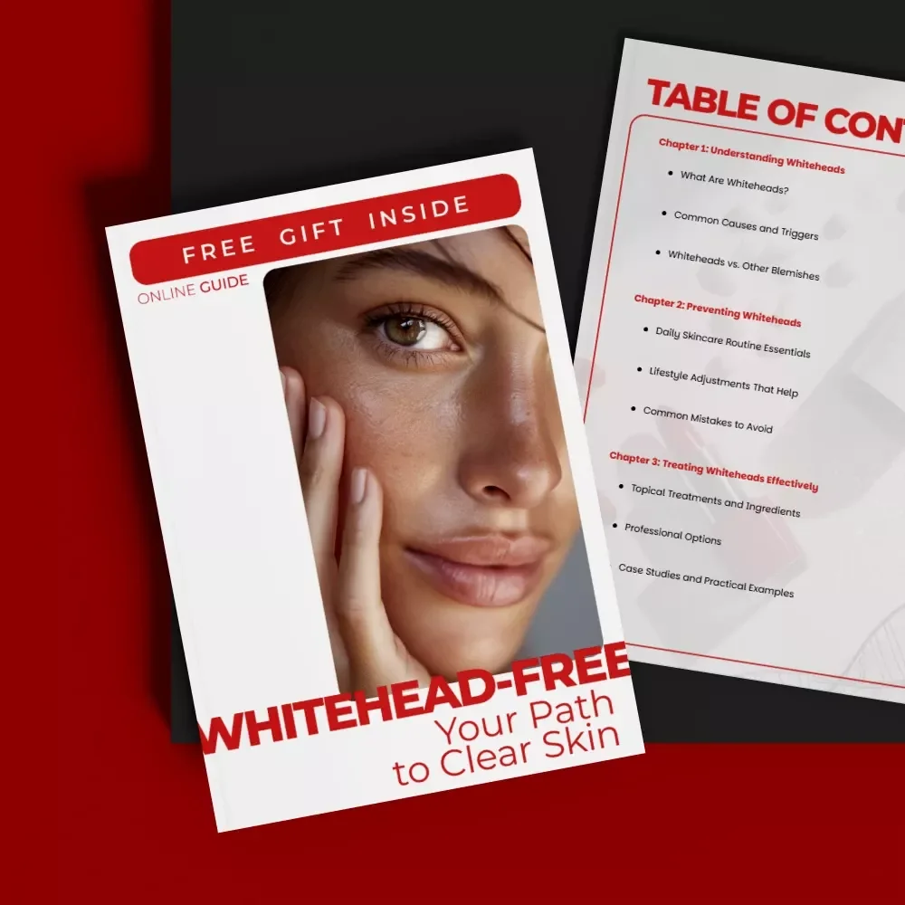 Whitehead-Free: Your Path to Clear Skin – Practical Skincare for Whiteheads Guide, Daily Routines, Treatments & AI Skin Tips