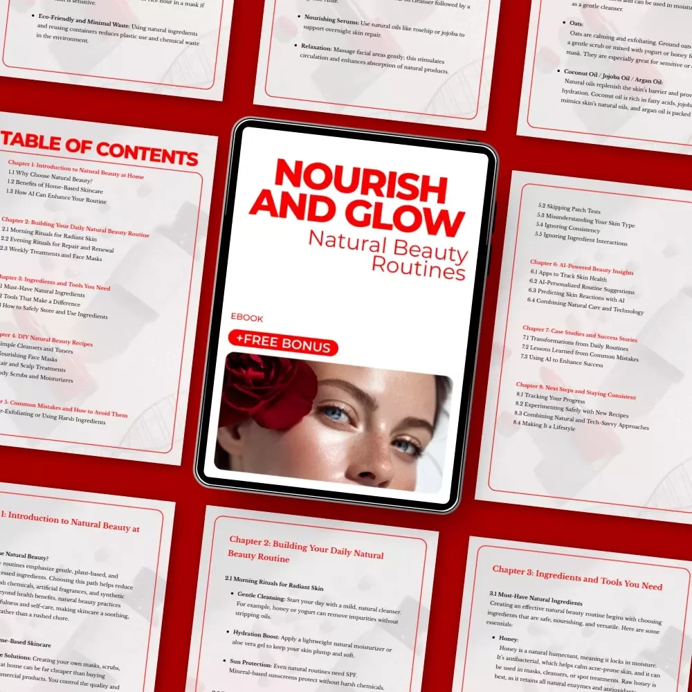 Nourish and Glow: Natural Beauty Routines - Your Ultimate Guide to At-Home Skincare