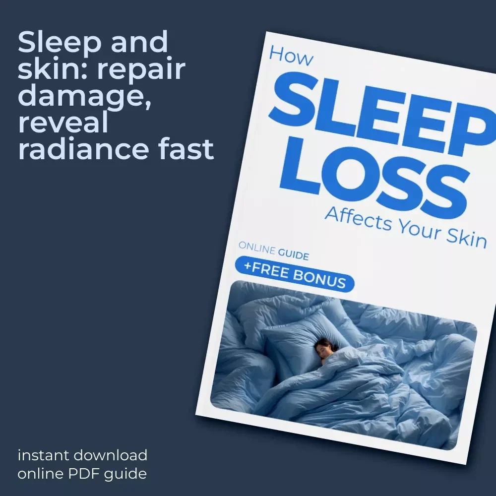 How Sleep Loss Affects Your Skin – Digital Skincare Guide on Sleep Deprivation, Dark Circles, Breakouts & AI Skin Tracking
