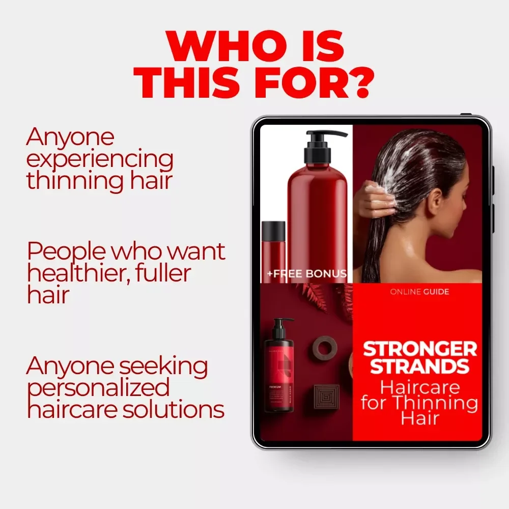 Stronger Strands: Haircare for Thinning Hair - A Complete Guide to Revitalizing Your Hair
