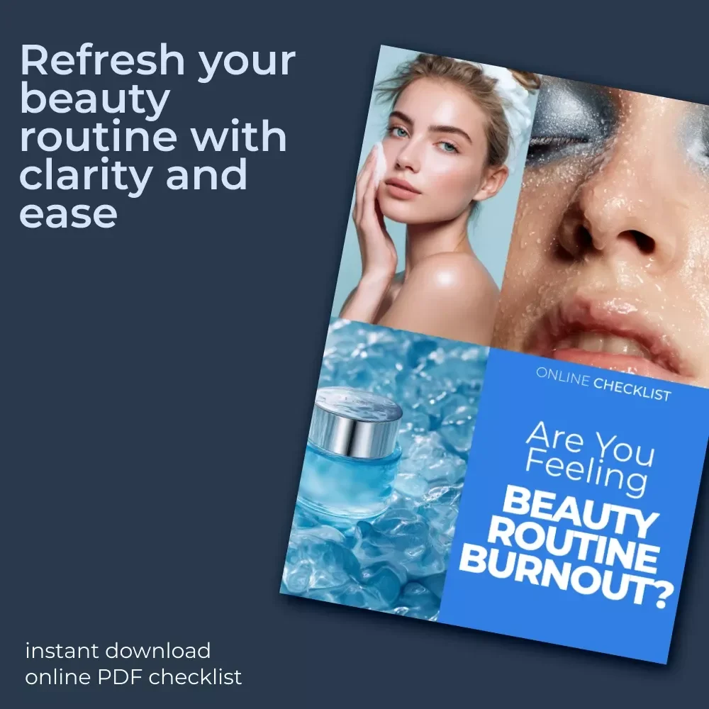 Are You Feeling Beauty Routine Burnout | Skincare Burnout Reset Guide | Makeup Motivation eBook | Self-Care Digital Download