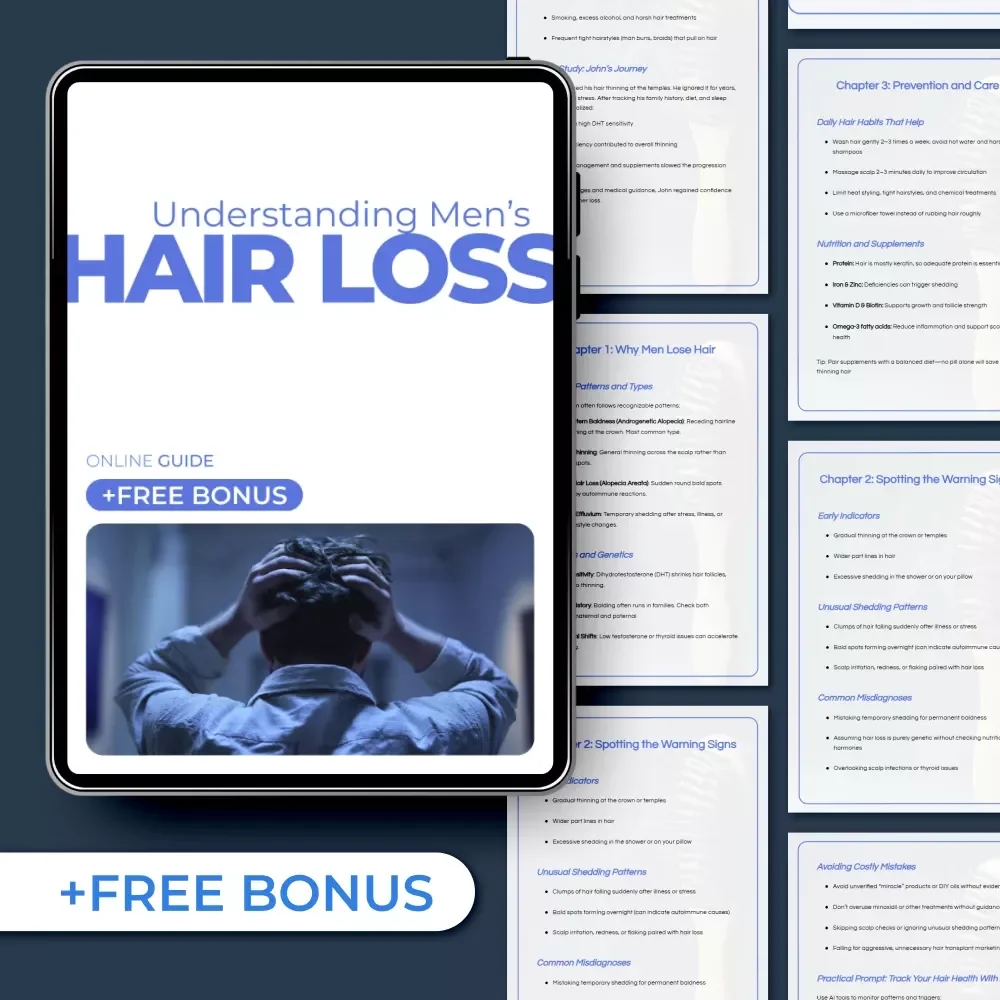 Understanding Men’s Hair Loss | A Practical Guide to Hair Loss Causes for Men, Prevention, and Smart Treatment Planning