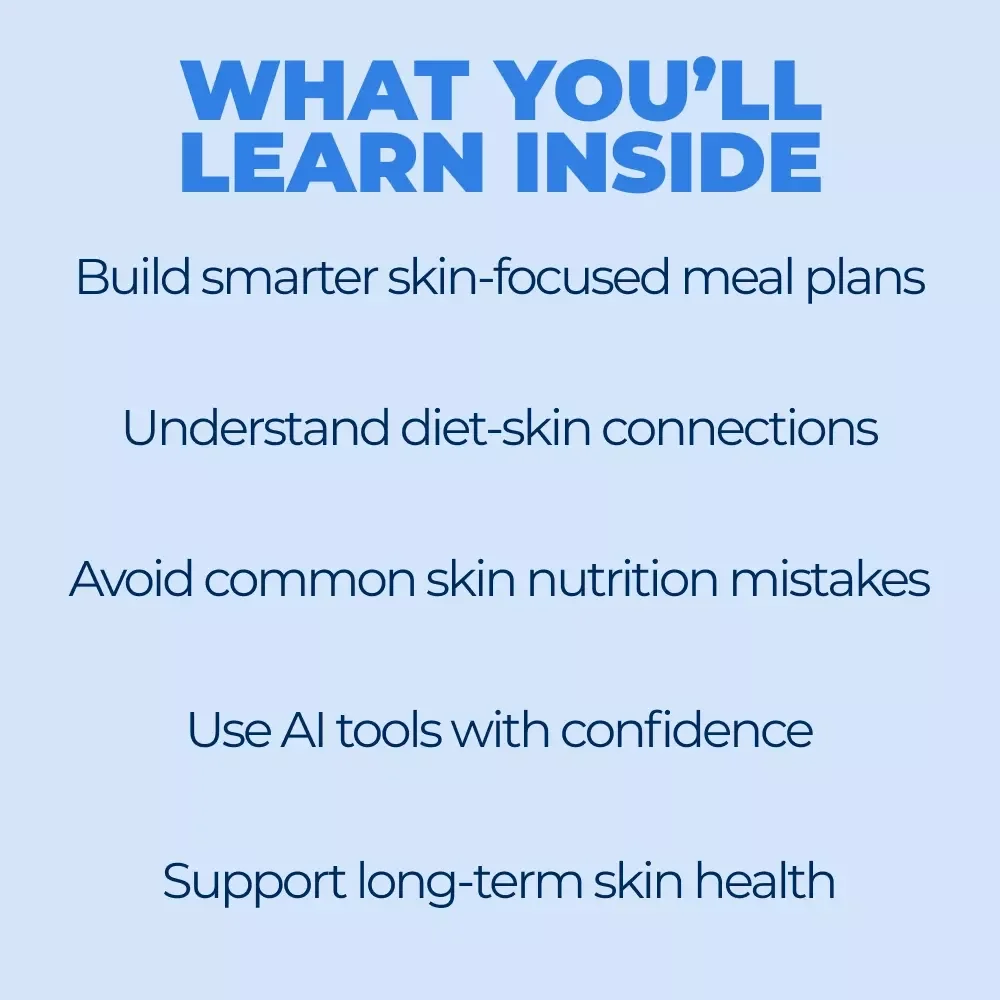 AI-Powered Diet Plans for Radiant Skin | Smart Nutrition Guide | Personalized ai diet plan for skin health eBook