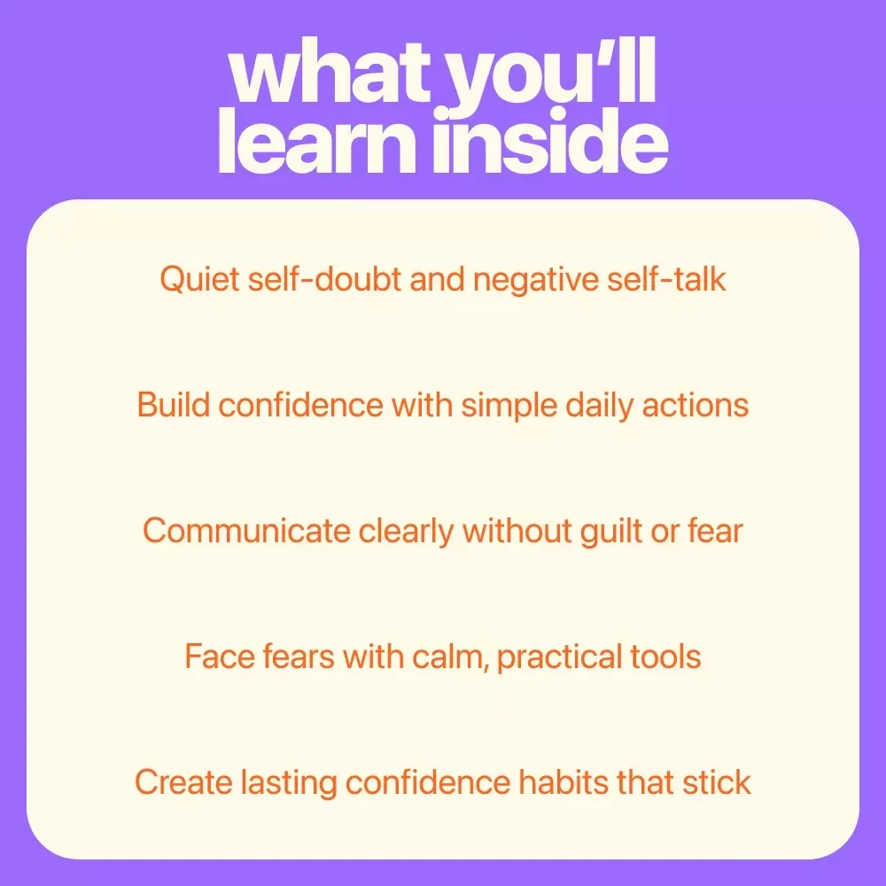 Confident You: A Practical Guide to Unlocking Unshakable Self-Belief | Self Confidence Guide, Personal Growth eBook, Mindset & Inner Strength Digital Download