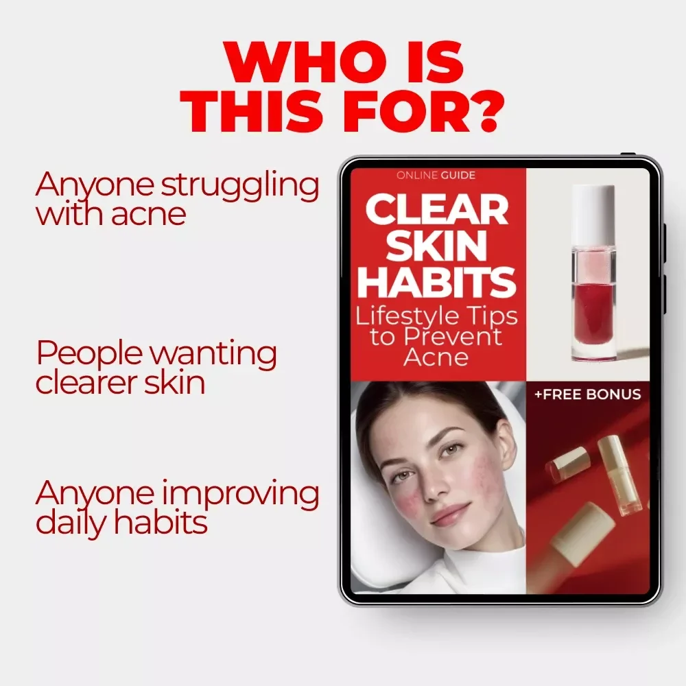 Clear Skin Habits: Lifestyle Tips to Prevent Acne – A Practical Guide with Acne Prevention Lifestyle Tips for Healthier, Clearer Skin