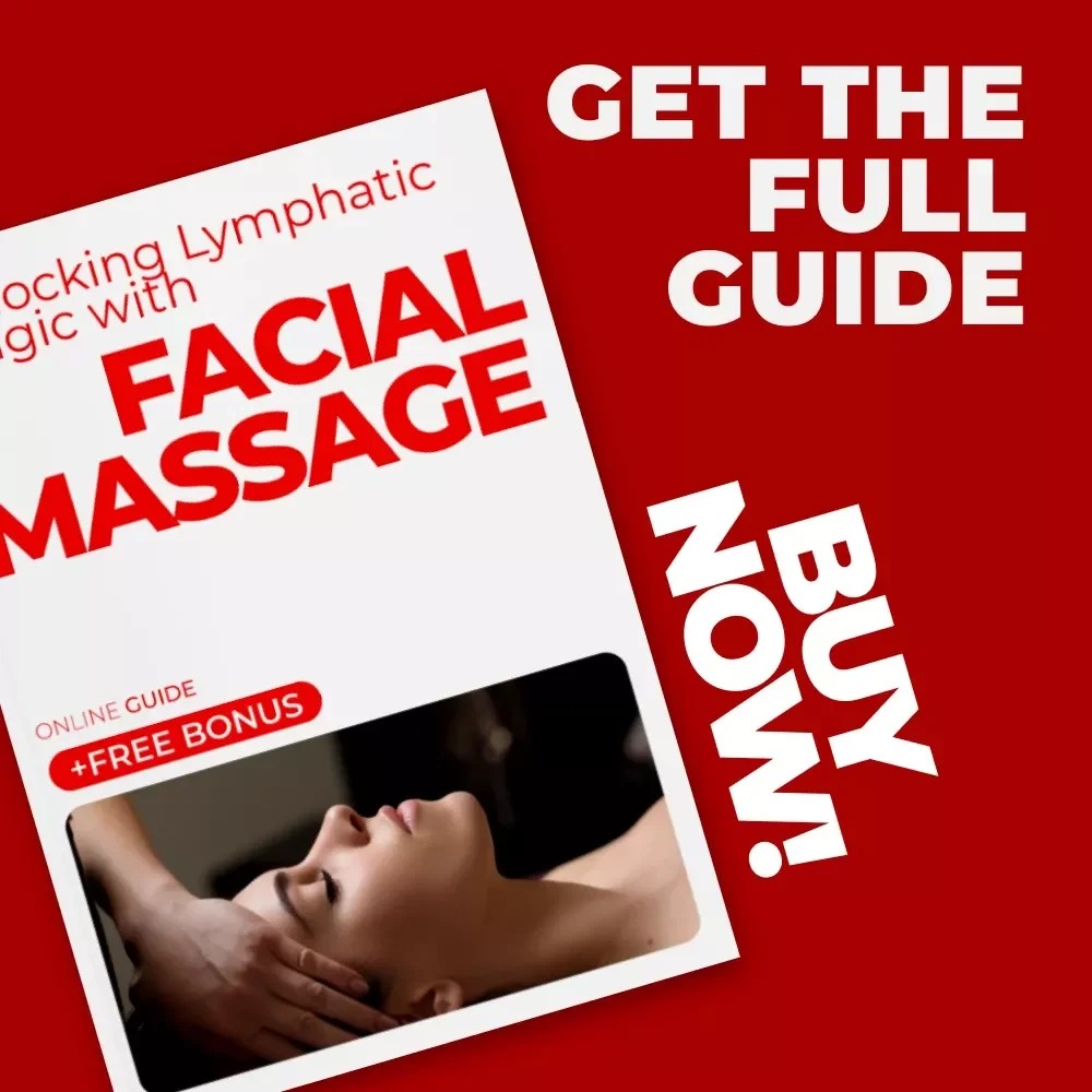 Unlocking Lymphatic Magic with Facial Massage | Facial Massage Lymphatic Benefits Guide, Self-Care Beauty Routine, Digital Download