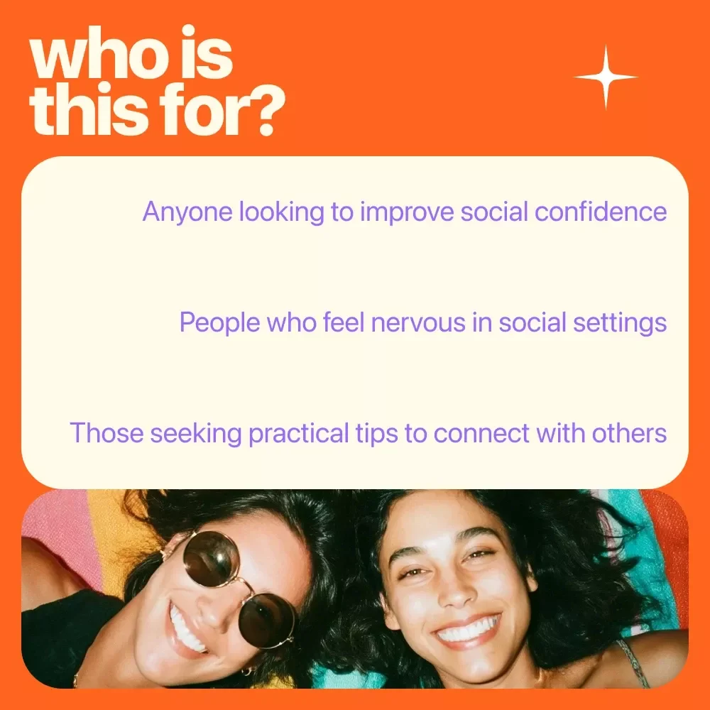 Speak Up & Shine: The Social Confidence Starter Checklist - Your Ultimate Guide to Building Social Confidence