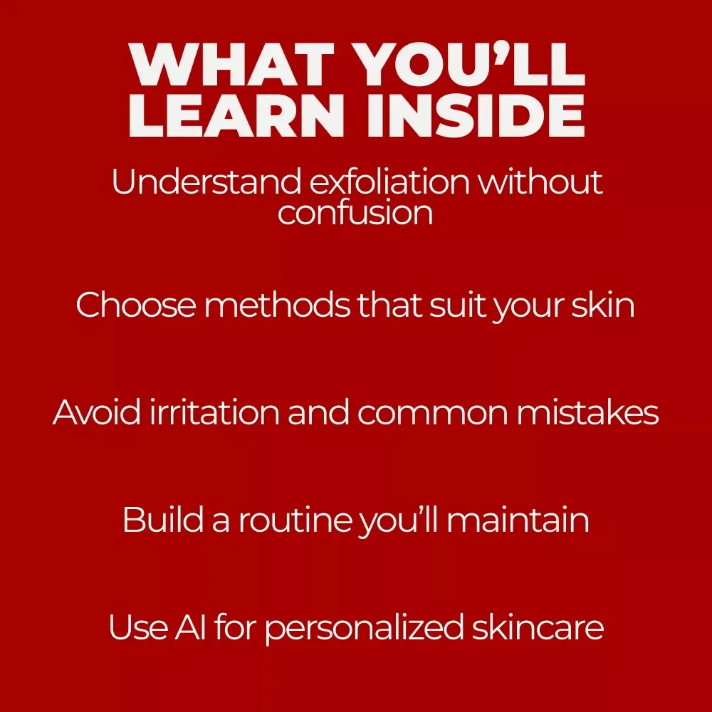 A Clear Guide to Body Exfoliation Basics | Simple Skincare eBook for Glowing Skin, Body Exfoliation Basics Explained