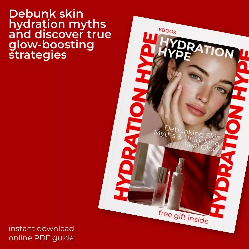 Hydration Hype: Debunking Skin Myths & Unlocking Real Glow eBook - The Ultimate Guide to Skin Hydration & Myths