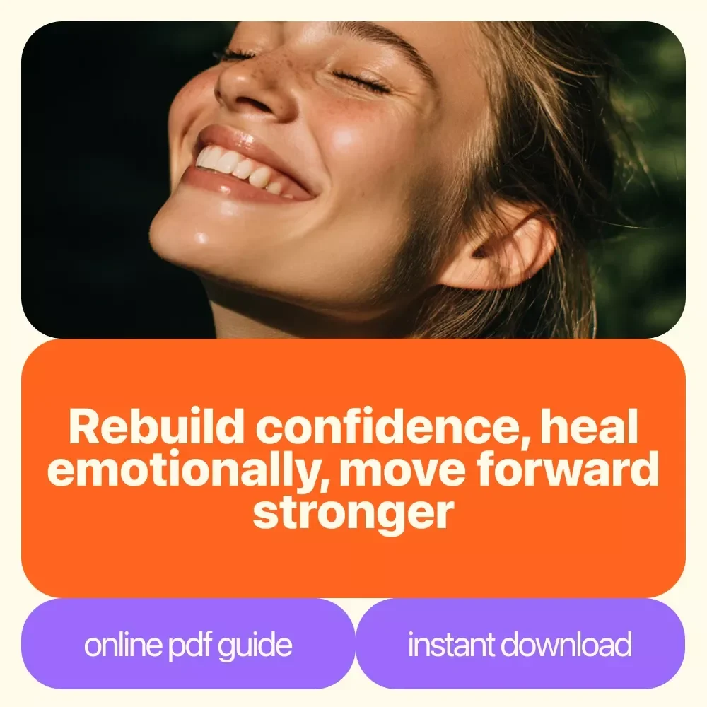 Rising Strong: Rebuilding Your Confidence After Heartbreak – Confidence After Breakup Guide, Emotional Healing eBook, Self Worth & Self Love Digital Download