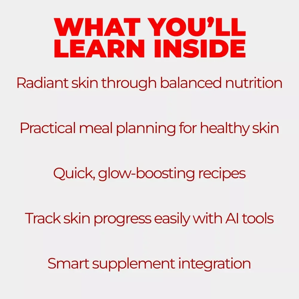 Your Ultimate Guide to Healthy Eating for Radiant Skin – A Digital Download for Glowing Skin Tips