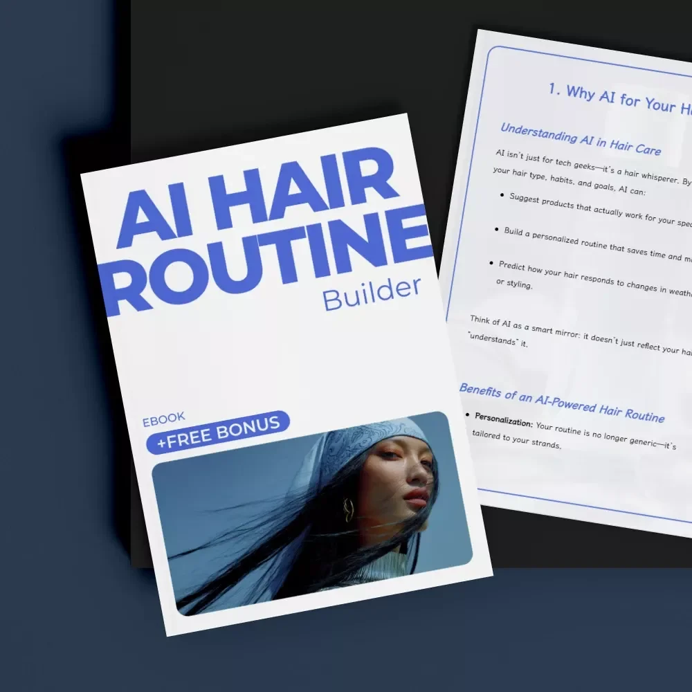 AI Hair Routine Builder | Smart Personalized Hair Care Guide | AI-Powered Hair Routine eBook & Digital Download