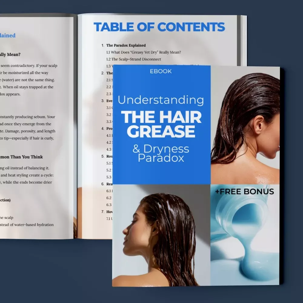 Understanding the Hair Grease & Dryness Paradox: The Ultimate Guide to Scalp Health & Hair Moisture