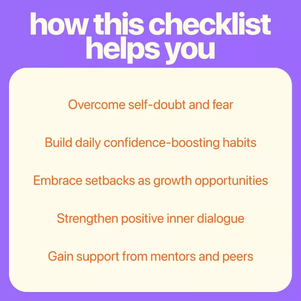 Confidence Catalyst: Your Business Boost Checklist – How to Build Self Confidence in Business