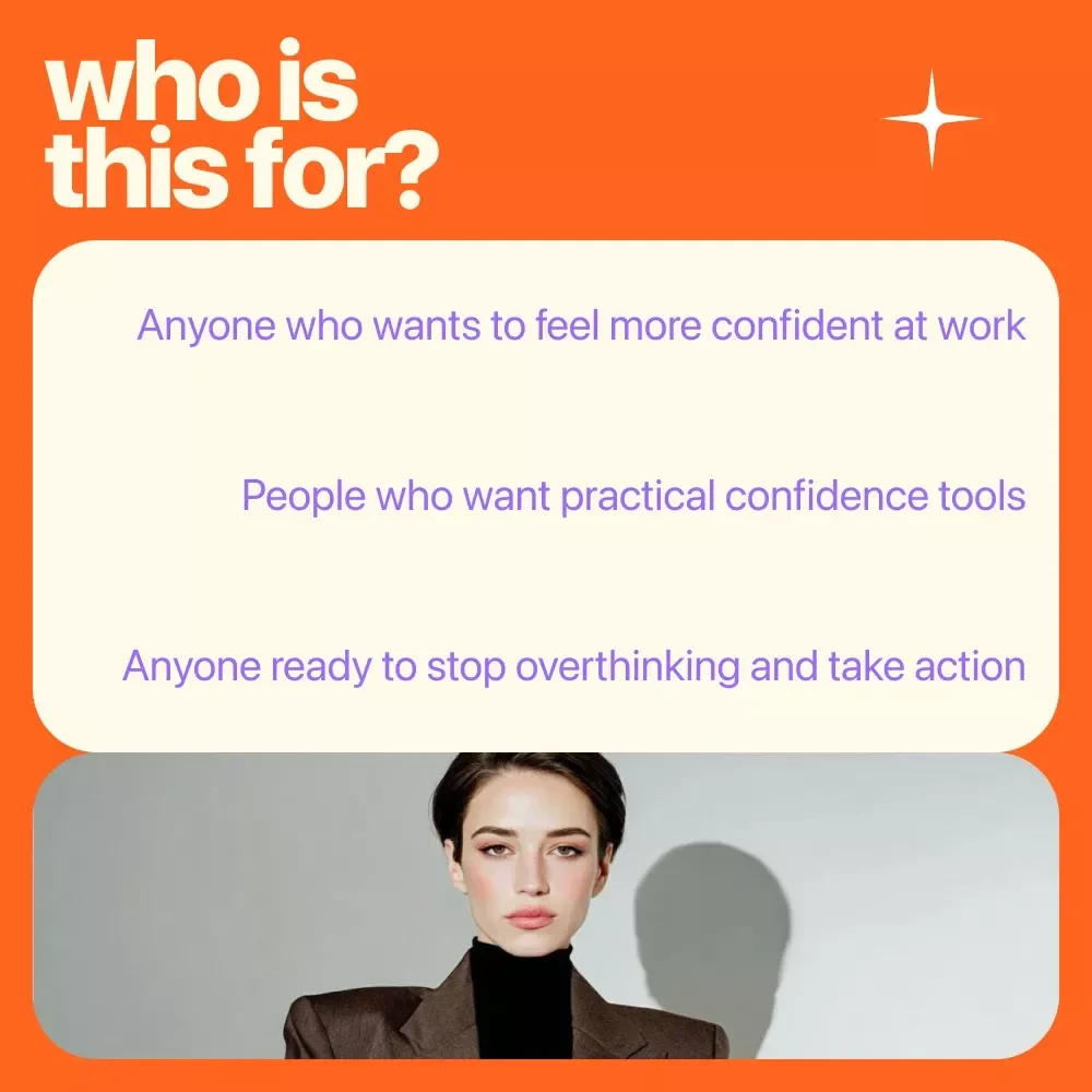 Your Confidence Boost Checklist: 8 Bold Steps to Shine at Work | Workplace Confidence Guide, Career Confidence Builder, Professional Self-Esteem Digital Download