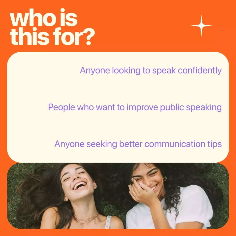 Your Confidence Kickstart Checklist: Speak Up and Shine - Gain Speaking Confidence Today!