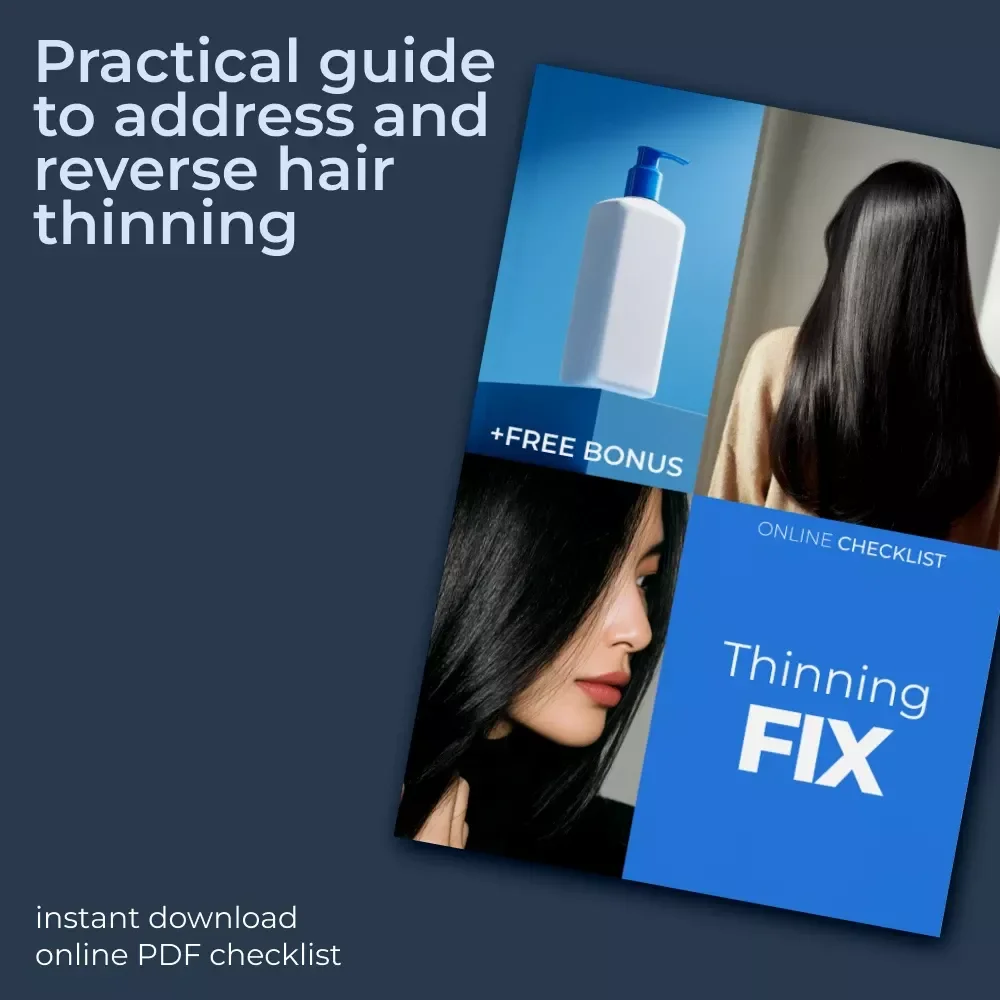Thinning Fix: The Ultimate Digital Guide to Restoring Hair Health and Boosting Confidence