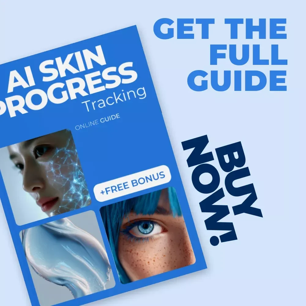 AI Skin Progress Tracking Guide: Digital Download for Smarter Skincare, AI Skin Progress Tracking Made Easy