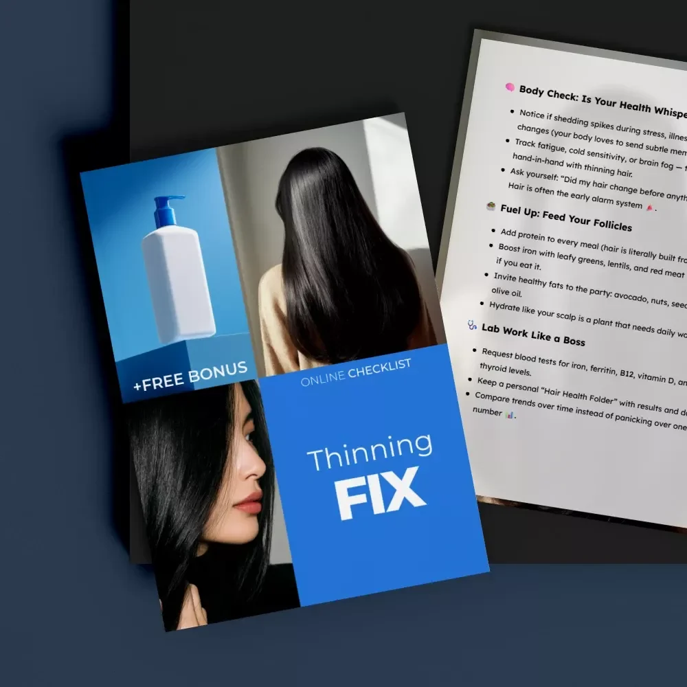 Thinning Fix: The Ultimate Digital Guide to Restoring Hair Health and Boosting Confidence