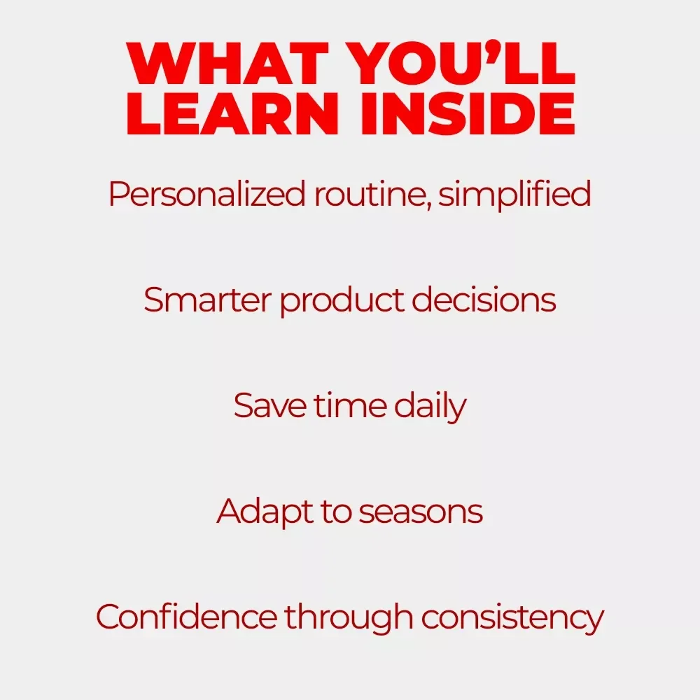 AI Beauty Routine Planner – Smart AI-Powered Skincare & Makeup Guide | Personalized Glow-Up System | Digital Beauty Guide Download
