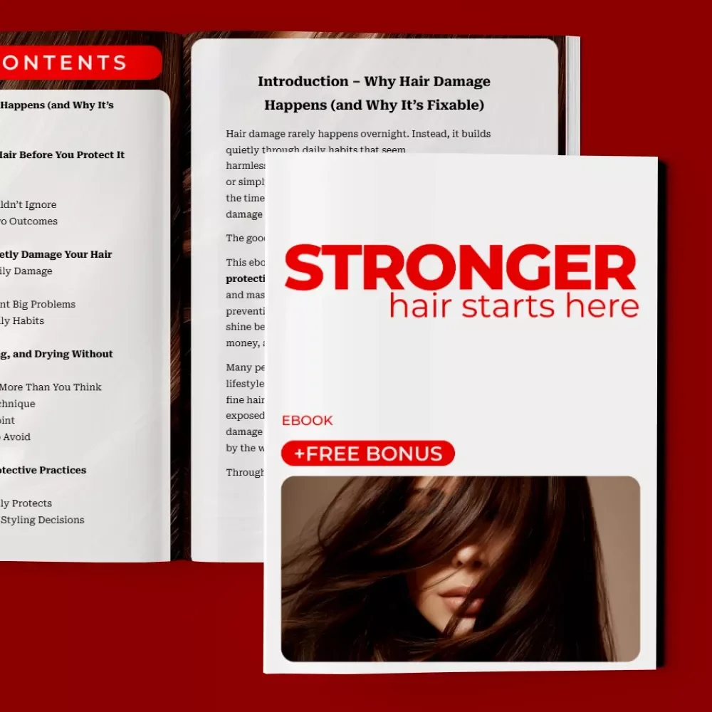 Stronger Hair Starts Here: The Ultimate eBook for Hair Damage Prevention Basics