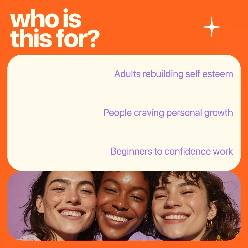 Unshakable: Confidence in Action – Daily Checklist for How to Build Confidence and Self Esteem in Adults | Printable Self-Growth Tool