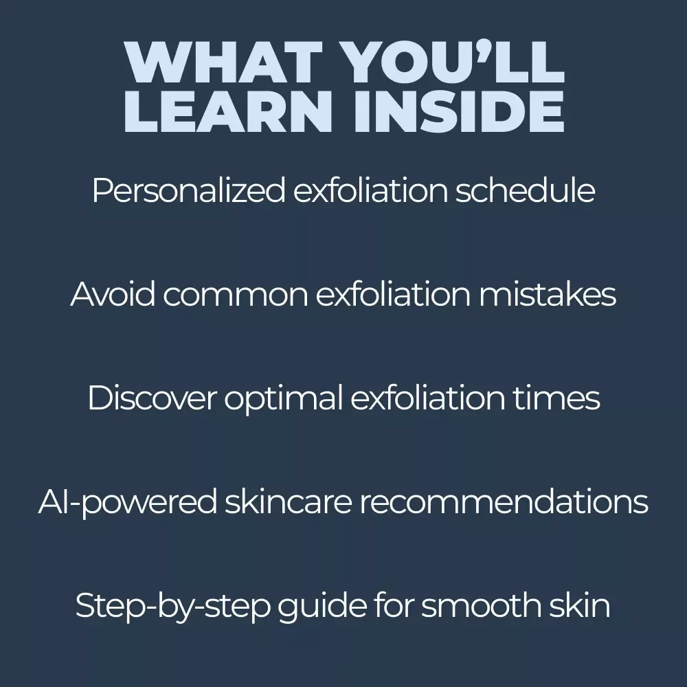 The Smart Guide to Perfect Skin Exfoliation: Digital eBook on Skin Care, Exfoliation Routines & AI Tips