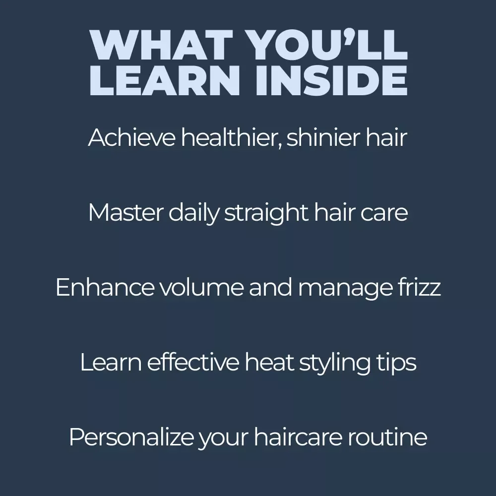 Shine and Strength for Straight Hair - A Comprehensive Haircare Guide for Healthy, Gorgeous Straight Hair