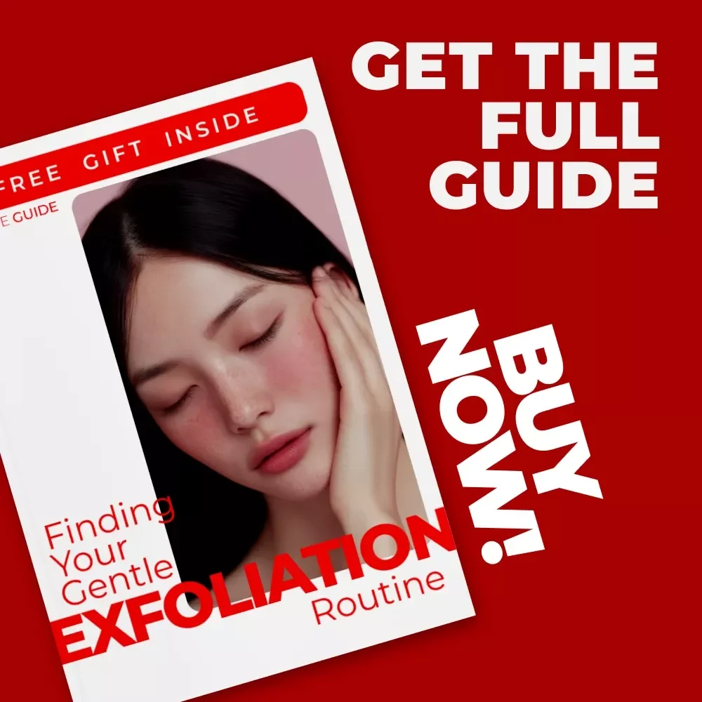 Finding Your Gentle Exfoliation Routine | Skincare Guide eBook, Sensitive Skin Exfoliation Checklist, Personalized Exfoliation Routine, Digital Download