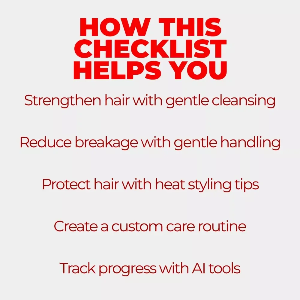 The Breakage-Busting Checklist: Your Ultimate Haircare Guide to Reduce Breakage