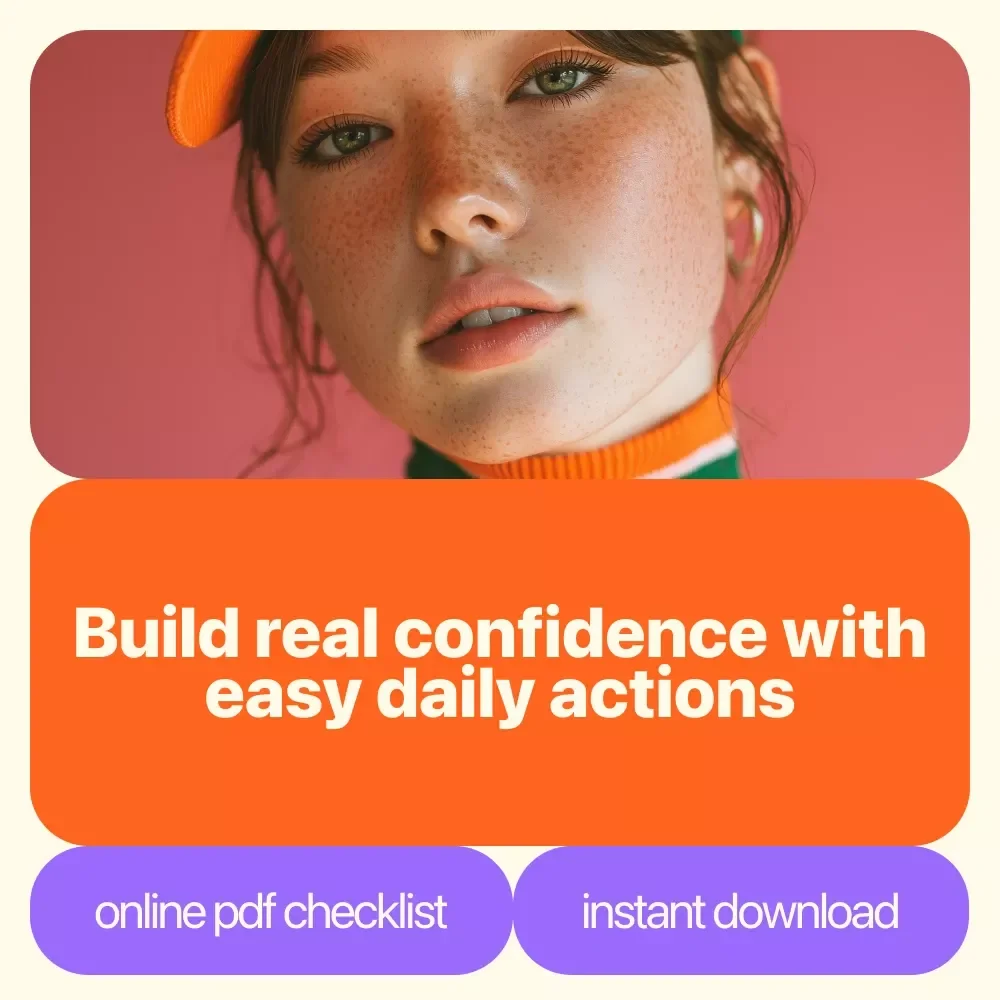 The Bold Boost Checklist: 10 Fun + Easy Wins to Build Real Confidence | Digital Download, Confidence Guide, Self-Esteem eBook, Daily Checklist