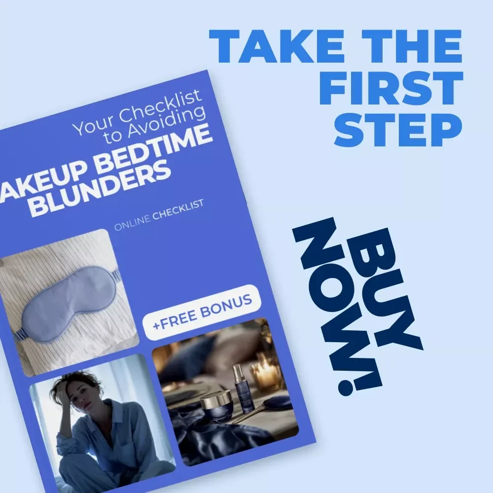 Your Checklist to Avoiding Makeup Bedtime Blunders | Printable Skincare Checklist to Prevent Sleeping With Makeup Consequences