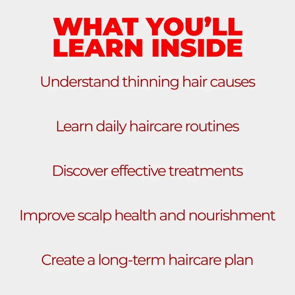 Stronger Strands: Haircare for Thinning Hair - A Complete Guide to Revitalizing Your Hair