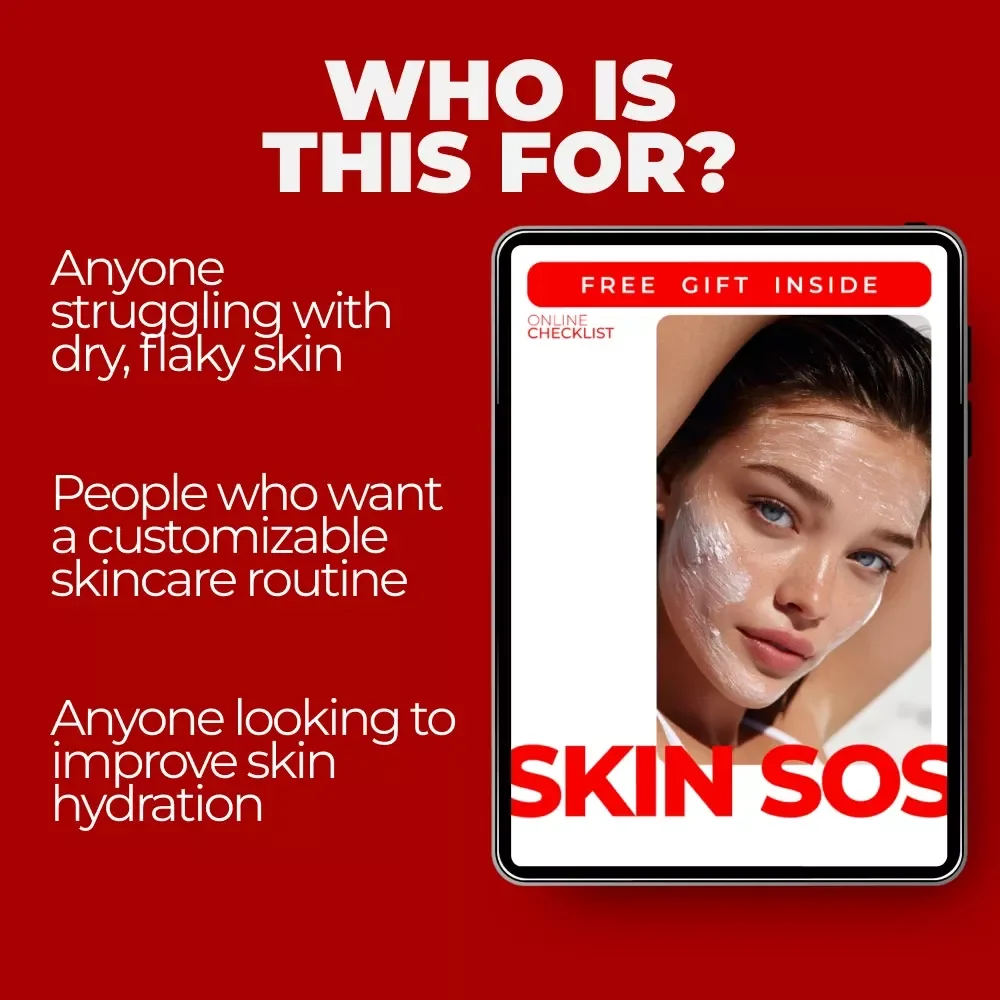 Skin SOS: Your Ultimate Guide to Hydration, Dehydration Detection & Skincare Fixes - eBook & Checklist for Glowing, Hydrated Skin