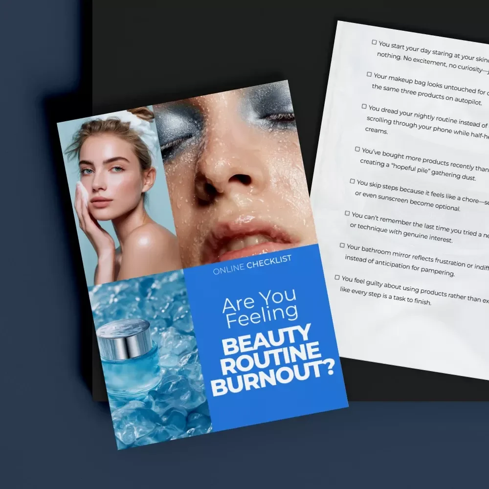 Are You Feeling Beauty Routine Burnout | Skincare Burnout Reset Guide | Makeup Motivation eBook | Self-Care Digital Download