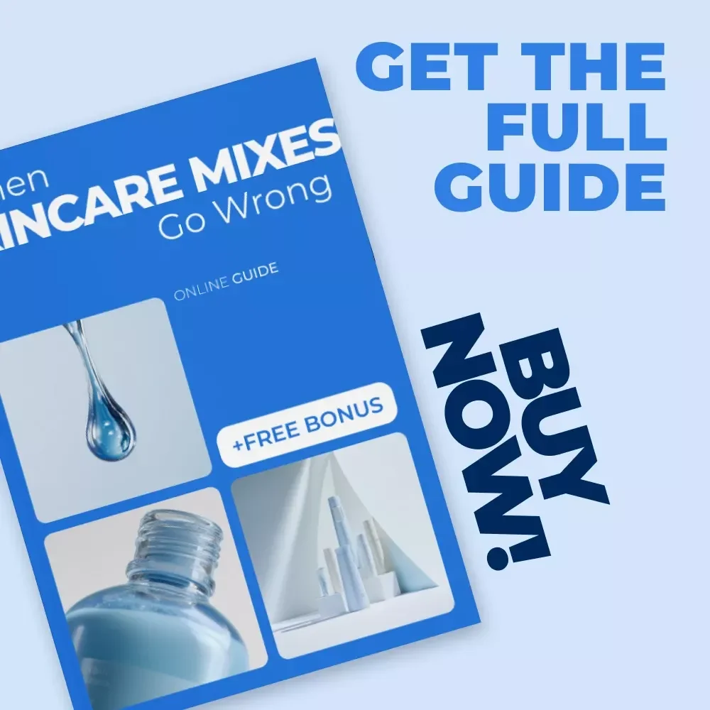 When Skincare Mixes Go Wrong – A Smart Guide to Mixing Beauty Ingredients Mistakes, Ingredient Pairing Help & Calm Skin Routines