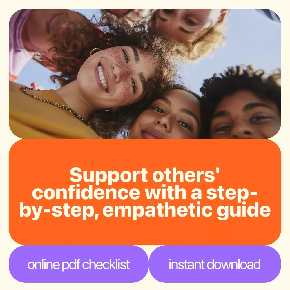 Confidence Boosting Buddy Checklist: Your Step-by-Step Support Plan - How to Help Someone with Lack of Confidence