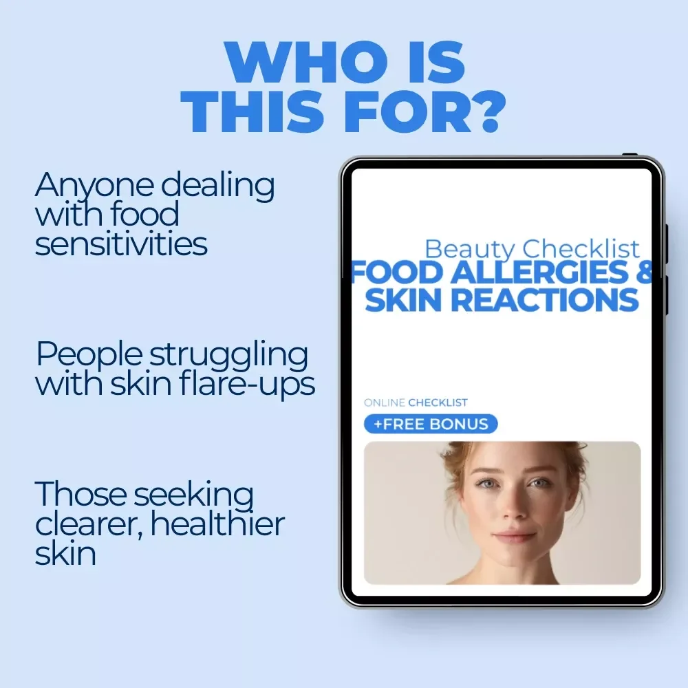 Beauty Checklist: Food Allergies & Skin Reactions - Manage Triggers for Radiant Skin