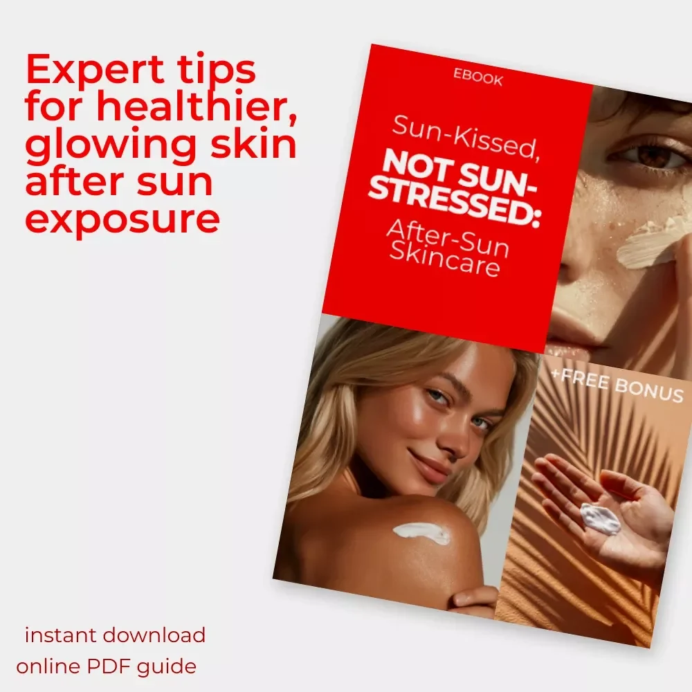 Sun-Kissed, Not Sun-Stressed: After-Sun Skincare Guide eBook - Your Ultimate After-Sun Skincare Solution