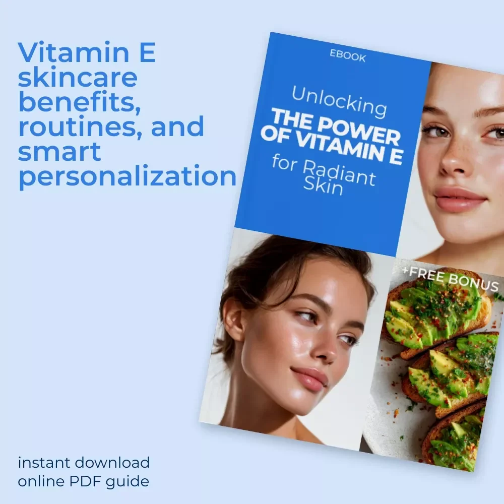 Unlocking the Power of Vitamin E for Radiant Skin | Skincare Science eBook, Natural Glow Guide, vitamin e benefit for skin