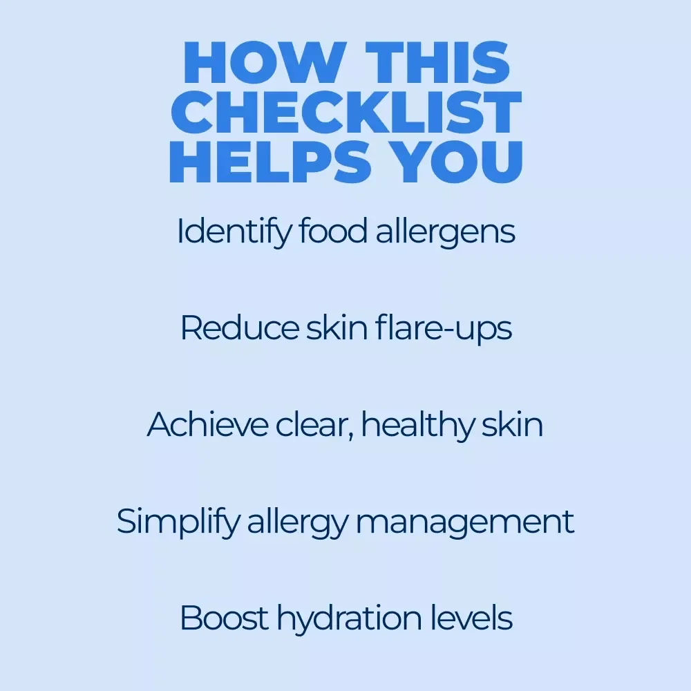 Beauty Checklist: Food Allergies & Skin Reactions - Manage Triggers for Radiant Skin
